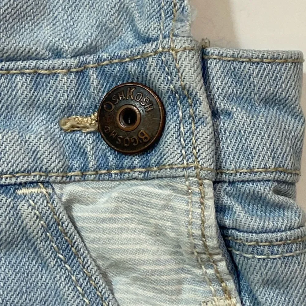 Vintage 90s Oshkosh Bgosh VESTBAK EST 1895  💯 Cotton OVERALL